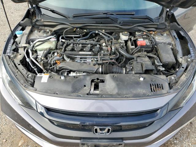 JHMFC1F36KX012767 - 2019 HONDA CIVIC EX GRAY photo 11