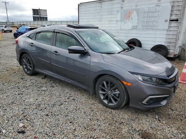 JHMFC1F36KX012767 - 2019 HONDA CIVIC EX GRAY photo 4