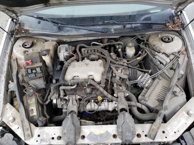 2G1WF52E149121574 - 2004 CHEVROLET IMPALA SILVER photo 11