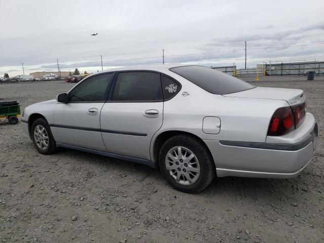 2G1WF52E149121574 - 2004 CHEVROLET IMPALA SILVER photo 2