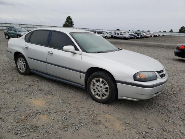 2G1WF52E149121574 - 2004 CHEVROLET IMPALA SILVER photo 4