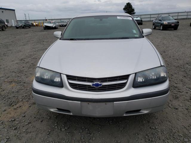 2G1WF52E149121574 - 2004 CHEVROLET IMPALA SILVER photo 5