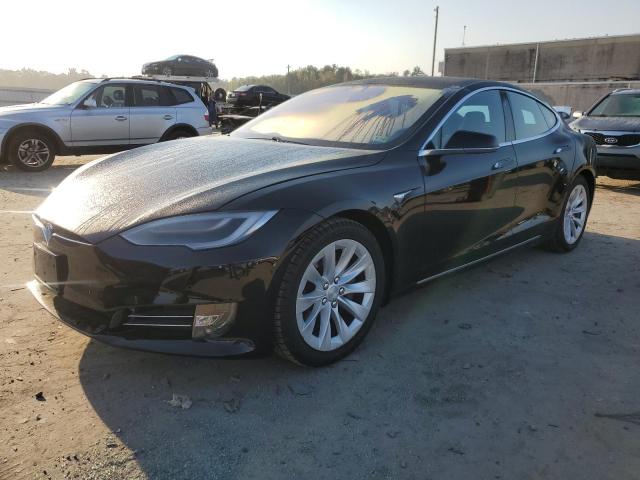 5YJSA1E27JF293565 - 2018 TESLA MODEL S BLACK photo 1