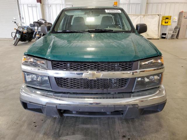 1GCCS19E878238847 - 2007 CHEVROLET COLORADO GREEN photo 5