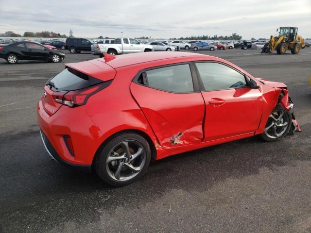 KMHTG6AF5KU018354 - 2019 HYUNDAI VELOSTER BASE RED photo 3