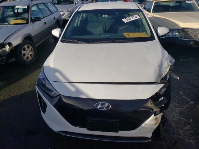 KMHC75LH1KU050114 - 2019 HYUNDAI IONIQ WHITE photo 5