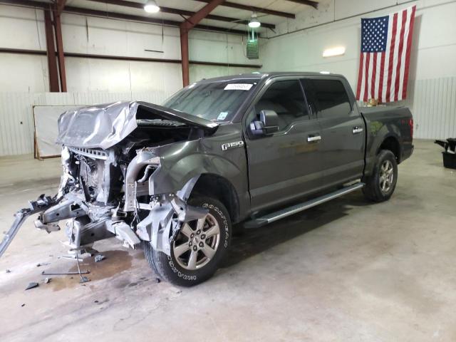 1FTEW1E51JKD24689 - 2018 FORD F150 SUPERCREW GRAY photo 1