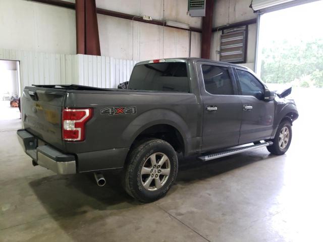 1FTEW1E51JKD24689 - 2018 FORD F150 SUPERCREW GRAY photo 3