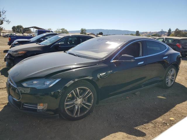 5YJSA1S19EFP66979 - 2014 TESLA MODEL S BLACK photo 1