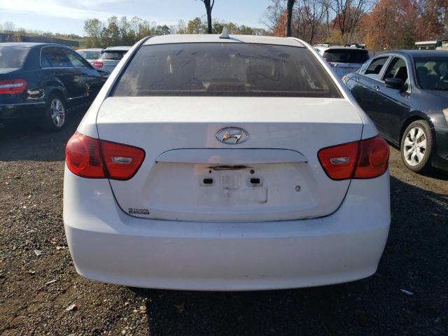 KMHDU46D89U724544 - 2009 HYUNDAI ELANTRA GLS WHITE photo 6