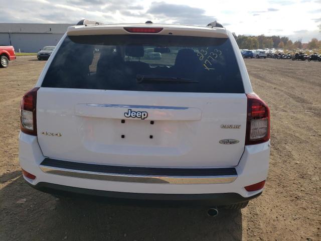 1C4NJDEB8HD126681 - 2017 JEEP COMPASS LATITUDE WHITE photo 6