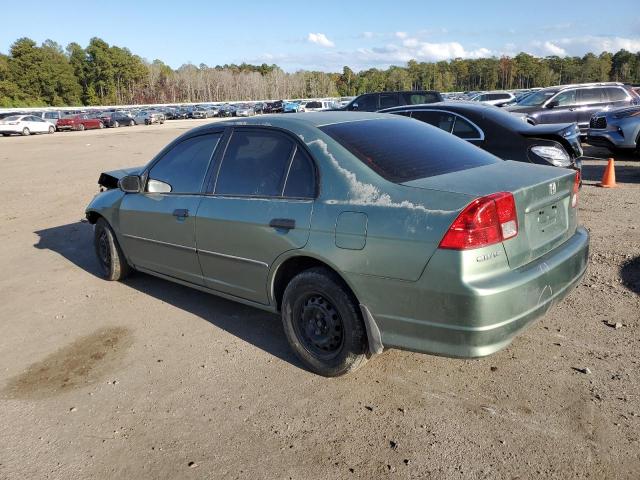 2HGES16334H614518 - 2004 HONDA CIVIC DX VP Yaşıl foto 2