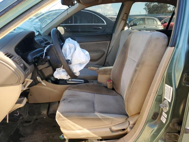 2HGES16334H614518 - 2004 HONDA CIVIC DX VP Yaşıl foto 7