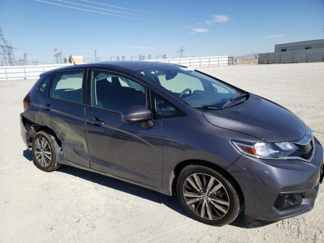 3HGGK5H8XKM746540 - 2019 HONDA FIT EX GRAY photo 4