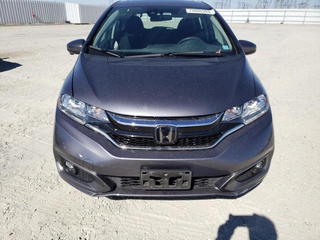 3HGGK5H8XKM746540 - 2019 HONDA FIT EX GRAY photo 5