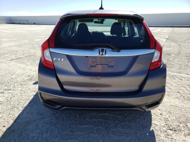 3HGGK5H8XKM746540 - 2019 HONDA FIT EX GRAY photo 6