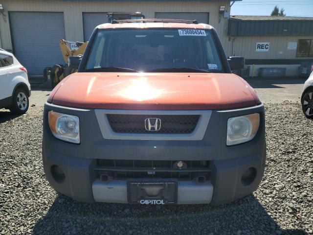 5J6YH28594L003839 - 2004 HONDA ELEMENT EX ORANGE photo 5