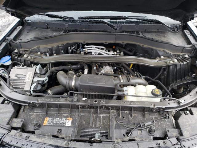 1FM5K8GC9MGB64435 - 2021 FORD EXPLORER ST GRAY photo 12