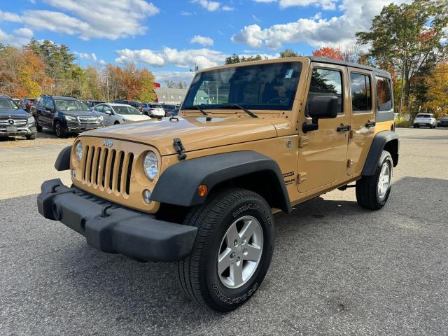 1C4BJWDG0EL183339 - 2014 JEEP WRANGLER U SPORT ORANGE photo 2