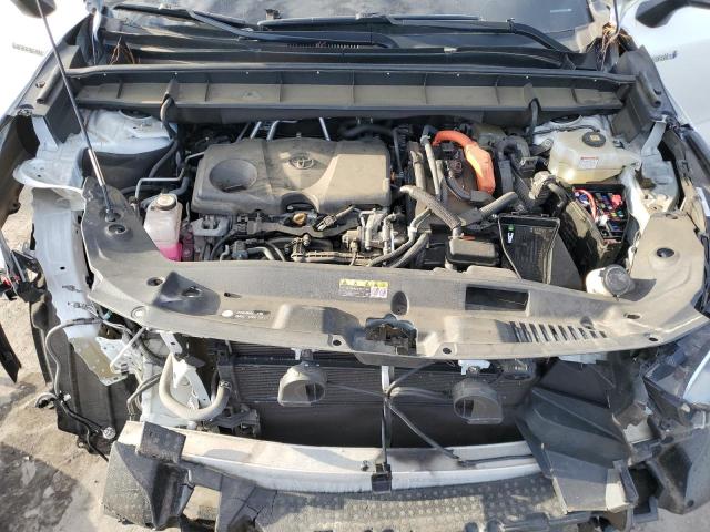 5TDGBRCH8LS507616 - 2020 TOYOTA HIGHLANDER HYBRID XLE WHITE photo 11