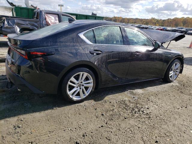 JTHCA1D24M5112268 - 2021 LEXUS IS 300 BLACK photo 3