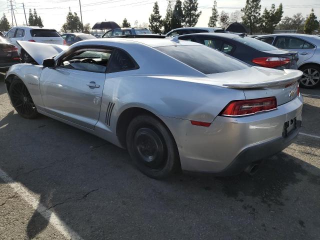 2G1FB1E38E9263162 - 2014 CHEVROLET CAMARO LT SILVER photo 2