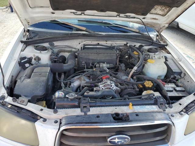 JF1SG65604H757353 - 2004 SUBARU FORESTER 2.5XS Белый фото 12