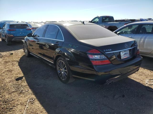 WDDNG86X48A204896 - 2008 MERCEDES-BENZ S 550 4MATIC BLACK photo 2