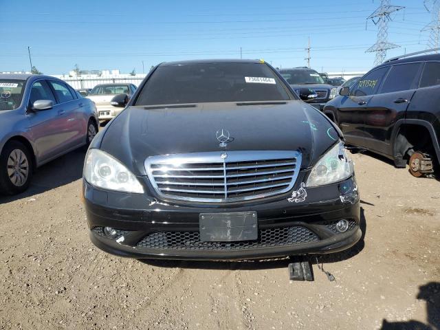 WDDNG86X48A204896 - 2008 MERCEDES-BENZ S 550 4MATIC BLACK photo 5