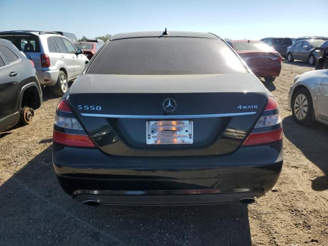 WDDNG86X48A204896 - 2008 MERCEDES-BENZ S 550 4MATIC BLACK photo 6