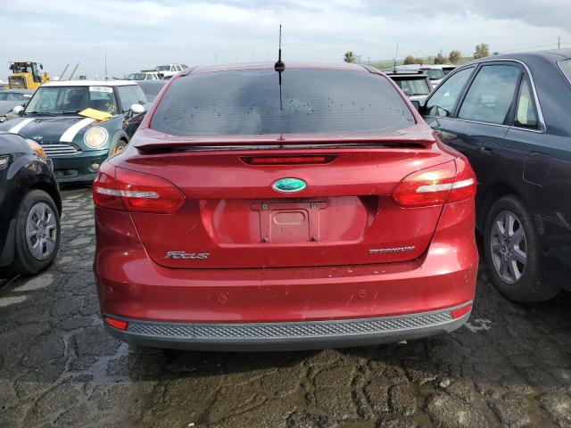 1FADP3J22FL288020 - 2015 FORD FOCUS TITANIUM RED photo 6