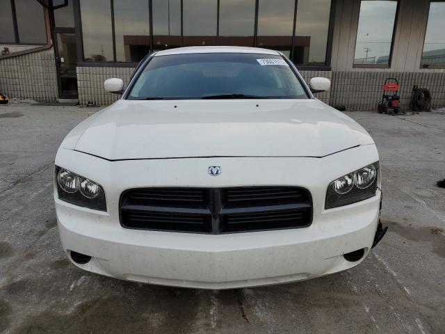 2B3AA4CT6AH151454 - 2010 DODGE CHARGER WHITE photo 5