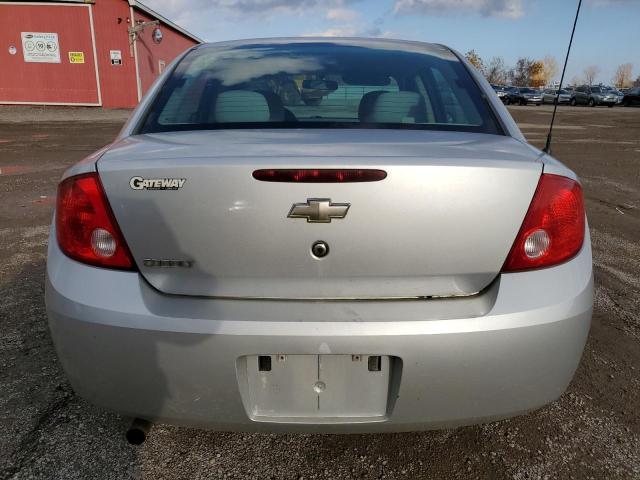 1G1AB5F56A7206598 - 2010 CHEVROLET COBALT LS SILVER photo 6