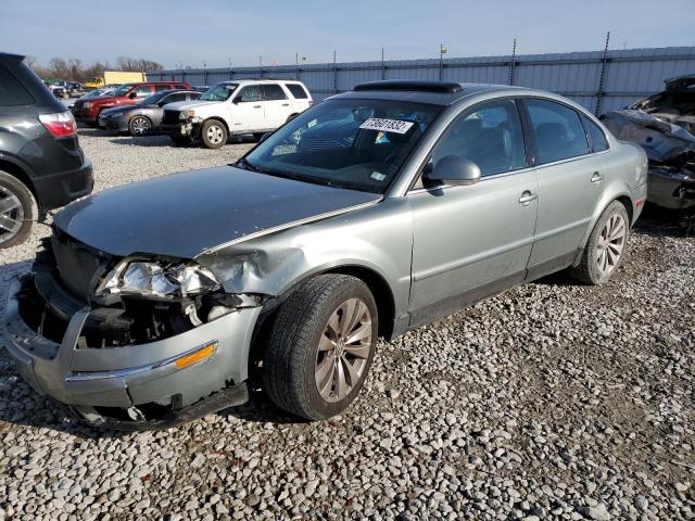 WVWAD63B15P057055 - 2005 VOLKSWAGEN PASSAT GLS GRAY photo 1