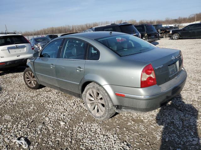 WVWAD63B15P057055 - 2005 VOLKSWAGEN PASSAT GLS GRAY photo 2