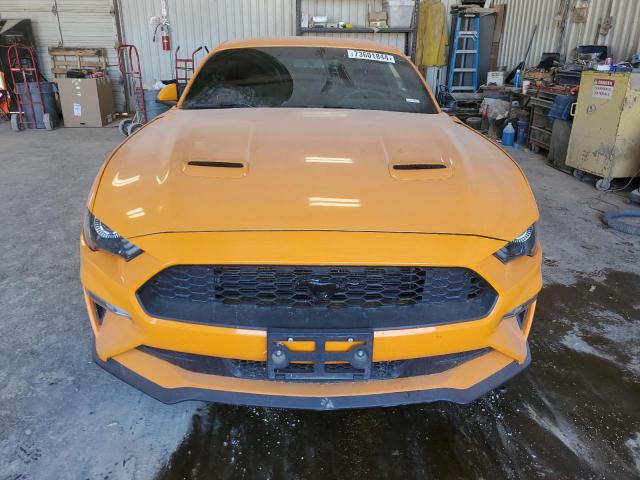 1FA6P8TH9J5128754 - 2018 FORD MUSTANG ORANGE photo 5