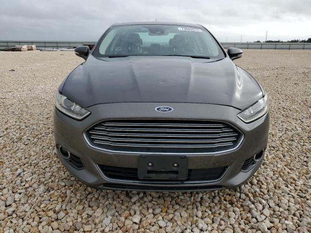 3FA6P0RU0GR313240 - 2016 FORD FUSION TITANIUM HEV GRAY photo 5