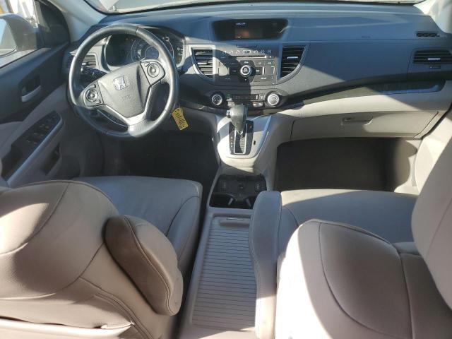 2HKRM3H75EH540596 - 2014 HONDA CR-V EXL GRAY photo 8