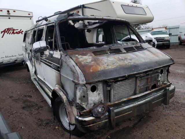 2B6JB31Z0LK739406 - 1990 DODGE RAM VAN B350 BURN photo 4