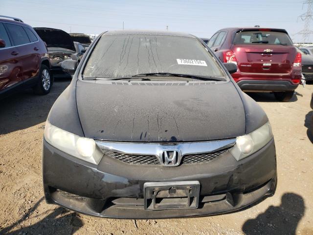 2HGFA16949H345626 - 2009 HONDA CIVIC EXL შავი ფოტო 5