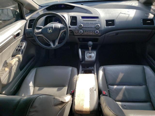 2HGFA16949H345626 - 2009 HONDA CIVIC EXL შავი ფოტო 8