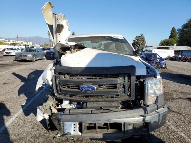 1FTFX1ET9EKD76528 - 2014 FORD F150 SUPER CAB WHITE photo 5