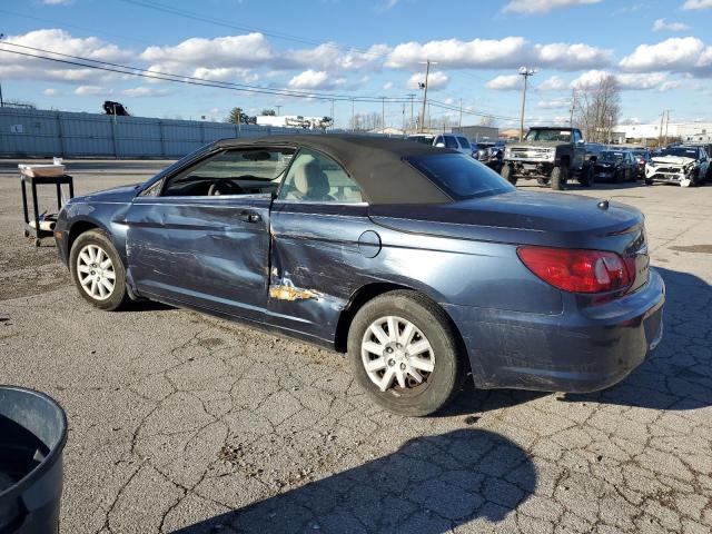 1C3LC45K48N627373 - 2008 CHRYSLER SEBRING BLUE photo 2