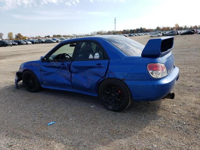 JF1GD74667G523993 - 2007 SUBARU IMPREZA WRX BLUE photo 2