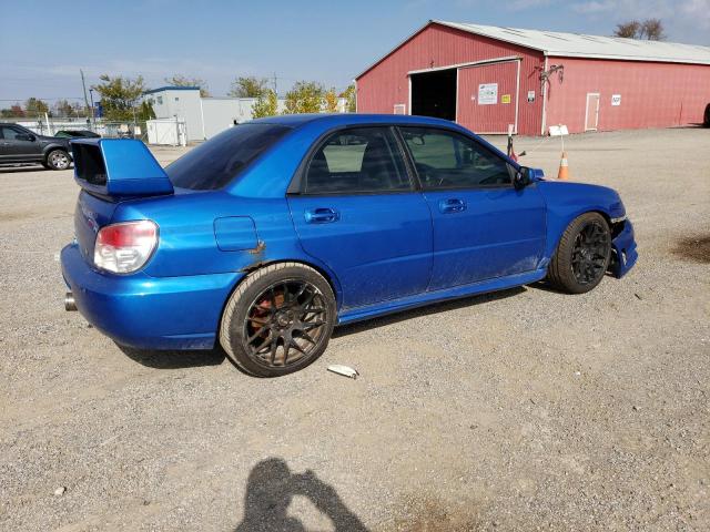 JF1GD74667G523993 - 2007 SUBARU IMPREZA WRX BLUE photo 3