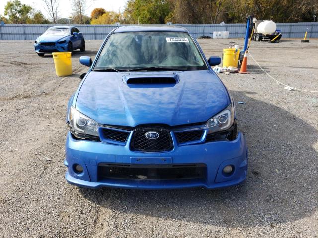 JF1GD74667G523993 - 2007 SUBARU IMPREZA WRX BLUE photo 5