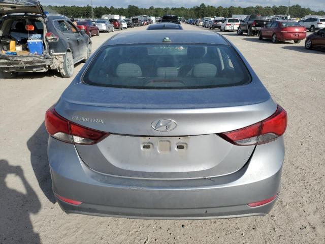 5NPDH4AE3GH748864 - 2016 HYUNDAI ELANTRA SE SILVER photo 6