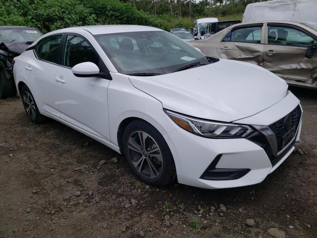 3N1AB8CV8NY255841 - 2022 NISSAN SENTRA SV WHITE photo 4