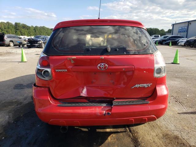 2T1KR32E75C553329 - 2005 TOYOTA COROLLA MA XR RED photo 6
