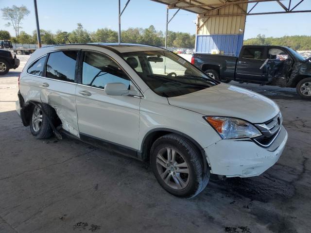 5J6RE4H77BL066249 - 2011 HONDA CR-V EXL WHITE photo 4